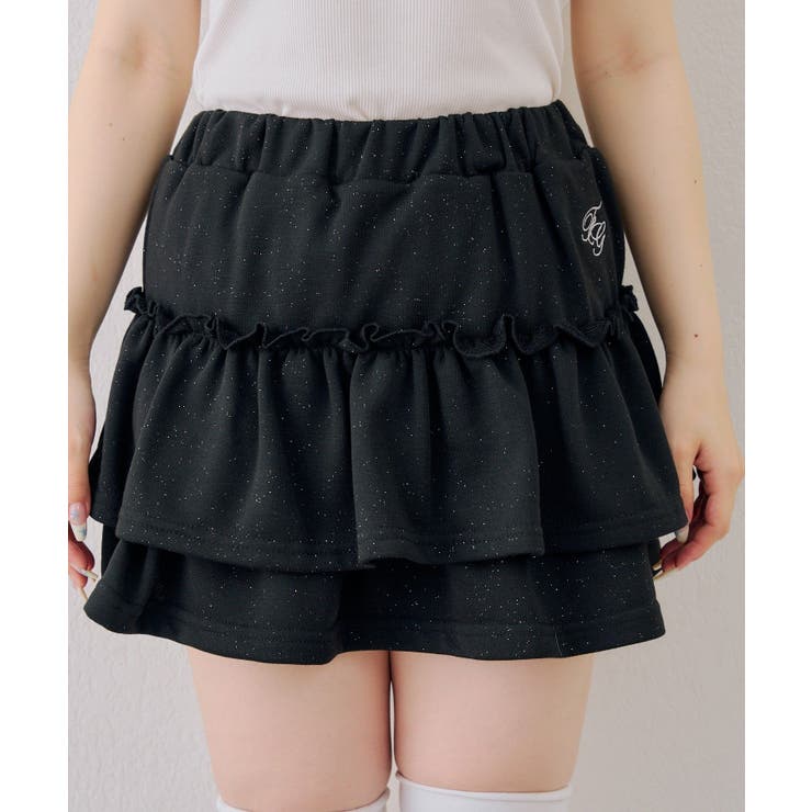 【セットアップ】半袖ジップスウェット+ティアードミニスカート | NICE CLAUP / OLIVE des OLIVE　OUTLET | 詳細画像16 