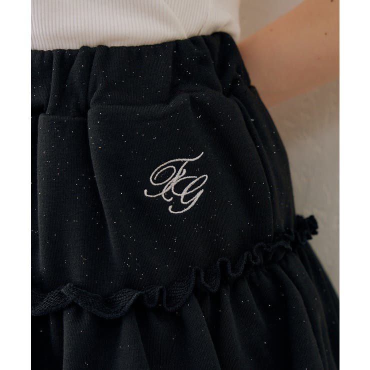 【セットアップ】半袖ジップスウェット+ティアードミニスカート | NICE CLAUP / OLIVE des OLIVE　OUTLET | 詳細画像20 