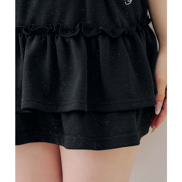 【セットアップ】半袖ジップスウェット+ティアードミニスカート | NICE CLAUP / OLIVE des OLIVE　OUTLET | 詳細画像21 