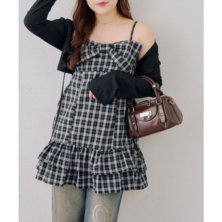 【セットアイテム】ボレロ+リボンキャミワンピース | NICE CLAUP / OLIVE des OLIVE　OUTLET | 詳細画像2 