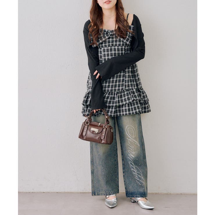 【セットアイテム】ボレロ+リボンキャミワンピース | NICE CLAUP / OLIVE des OLIVE　OUTLET | 詳細画像4 