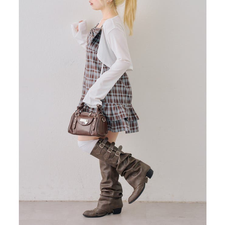 【セットアイテム】ボレロ+リボンキャミワンピース | NICE CLAUP / OLIVE des OLIVE　OUTLET | 詳細画像8 