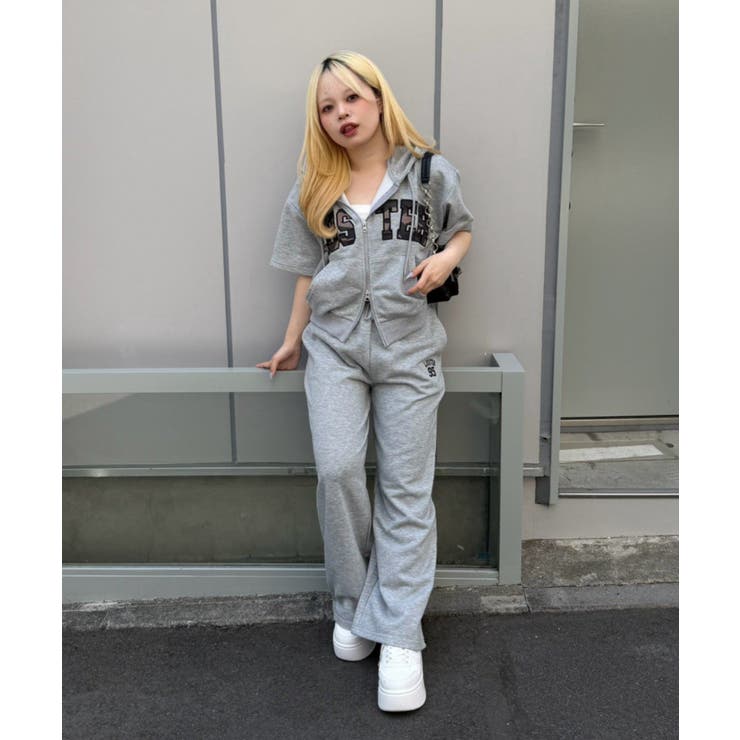 BIGロゴパーカー空港セットアップ | NICE CLAUP / OLIVE des OLIVE　OUTLET | 詳細画像5 
