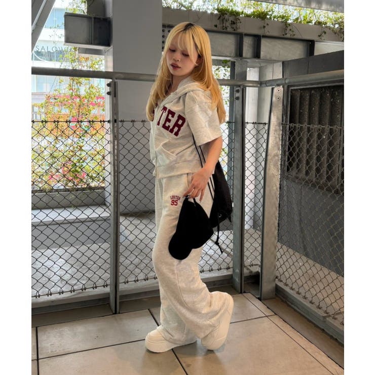 BIGロゴパーカー空港セットアップ | NICE CLAUP / OLIVE des OLIVE　OUTLET | 詳細画像13 