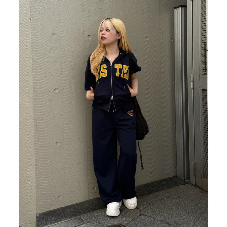 BIGロゴパーカー空港セットアップ | NICE CLAUP / OLIVE des OLIVE　OUTLET | 詳細画像20 