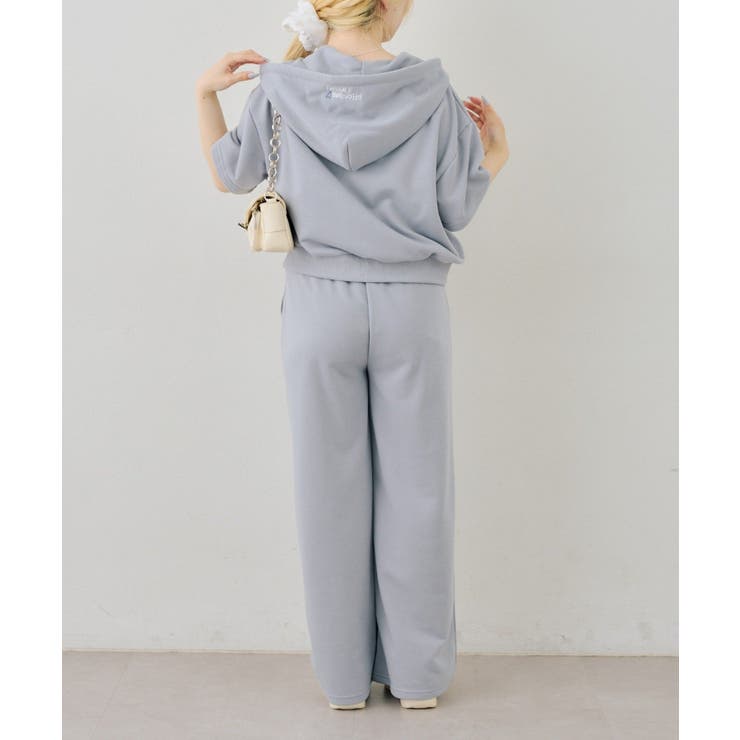 BIGロゴパーカー空港セットアップ | NICE CLAUP / OLIVE des OLIVE　OUTLET | 詳細画像3 