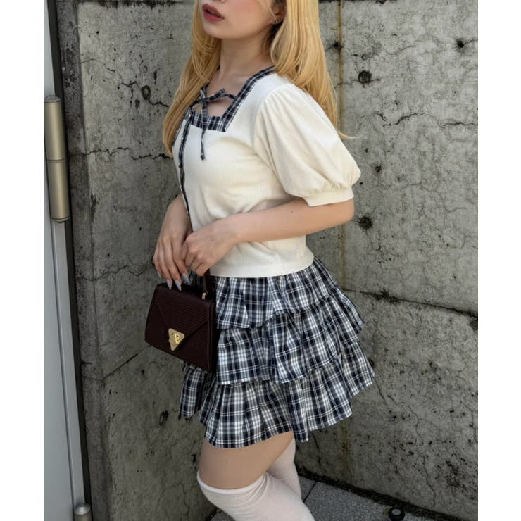 スクエアリボンセットアップ | NICE CLAUP / OLIVE des OLIVE　OUTLET | 詳細画像5 