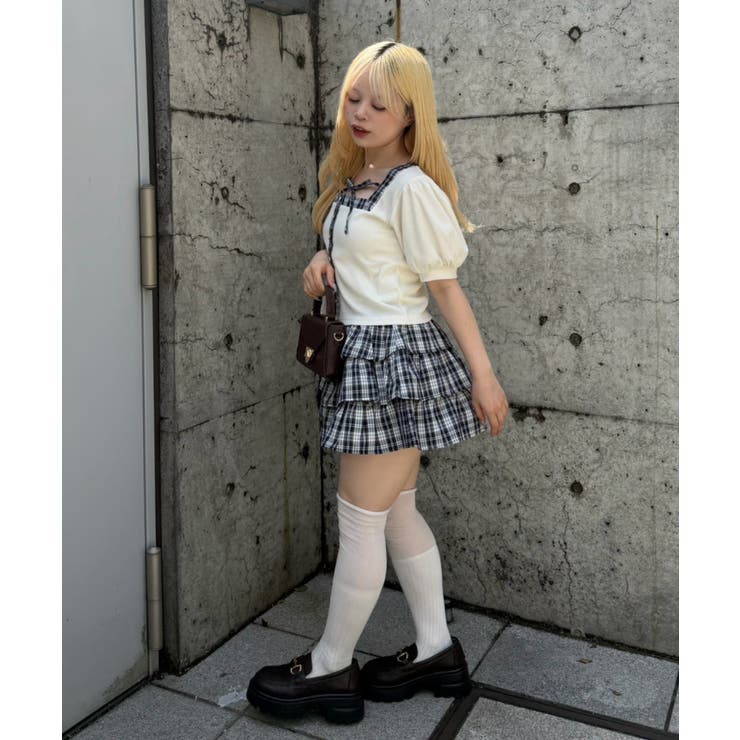 スクエアリボンセットアップ | NICE CLAUP / OLIVE des OLIVE　OUTLET | 詳細画像6 