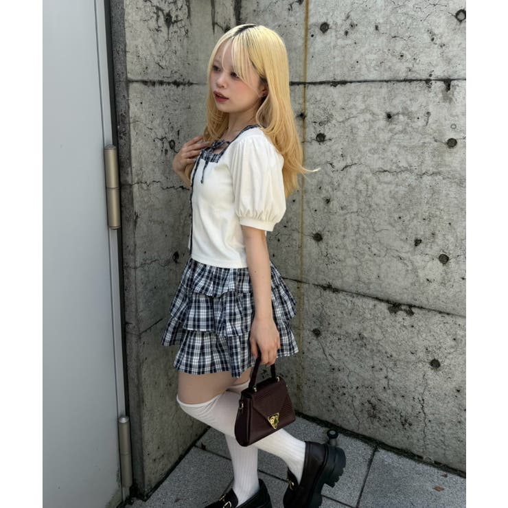 スクエアリボンセットアップ | NICE CLAUP / OLIVE des OLIVE　OUTLET | 詳細画像8 