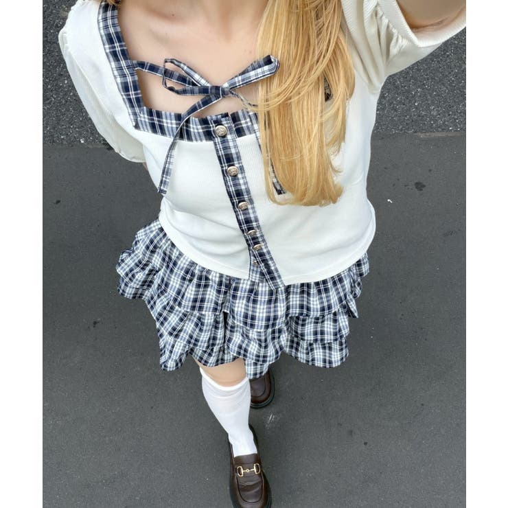 スクエアリボンセットアップ | NICE CLAUP / OLIVE des OLIVE　OUTLET | 詳細画像10 