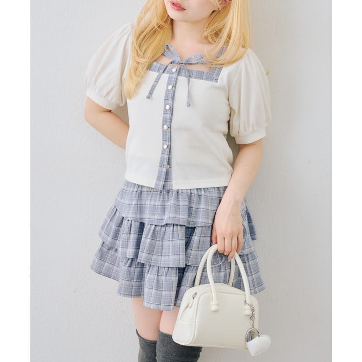 スクエアリボンセットアップ | NICE CLAUP / OLIVE des OLIVE　OUTLET | 詳細画像11 