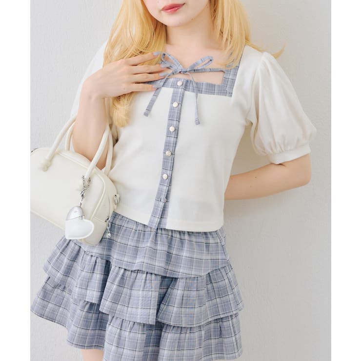 スクエアリボンセットアップ | NICE CLAUP / OLIVE des OLIVE　OUTLET | 詳細画像12 