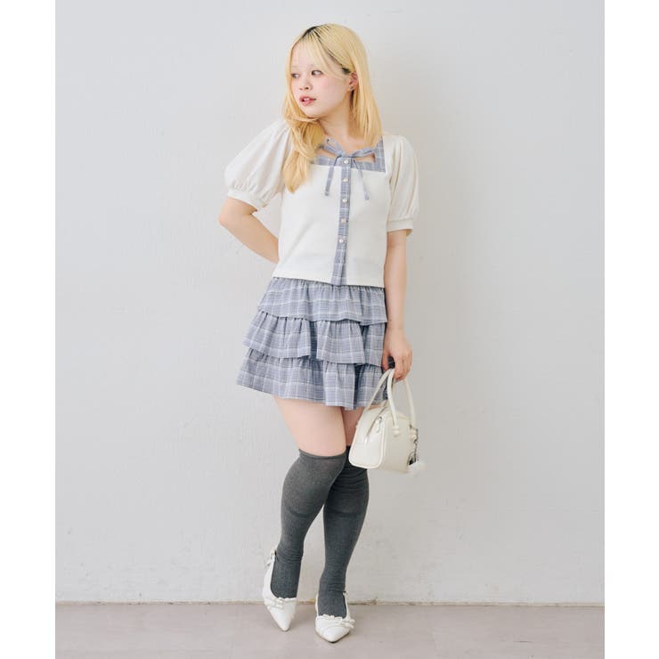 スクエアリボンセットアップ | NICE CLAUP / OLIVE des OLIVE　OUTLET | 詳細画像13 