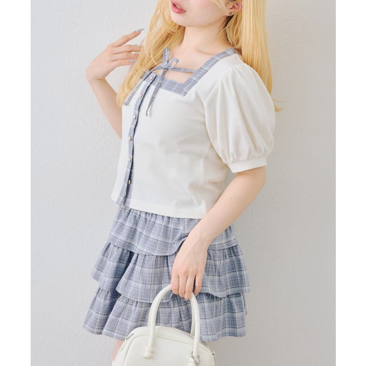 スクエアリボンセットアップ | NICE CLAUP / OLIVE des OLIVE　OUTLET | 詳細画像15 