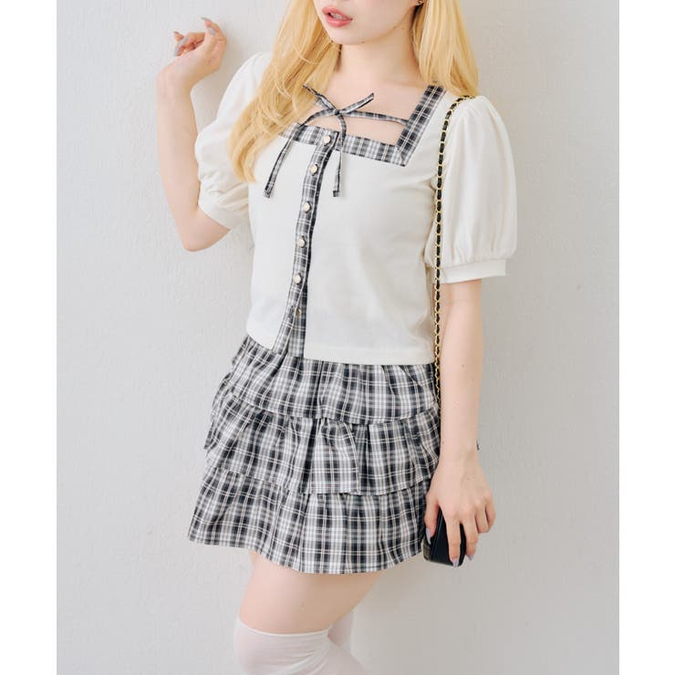 スクエアリボンセットアップ | NICE CLAUP / OLIVE des OLIVE　OUTLET | 詳細画像17 