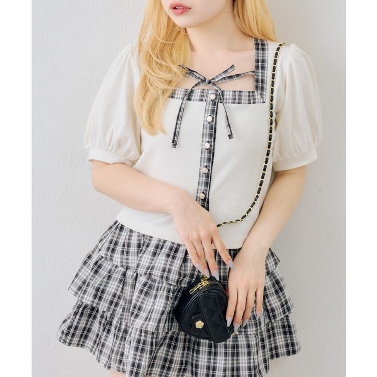 スクエアリボンセットアップ | NICE CLAUP / OLIVE des OLIVE　OUTLET | 詳細画像18 