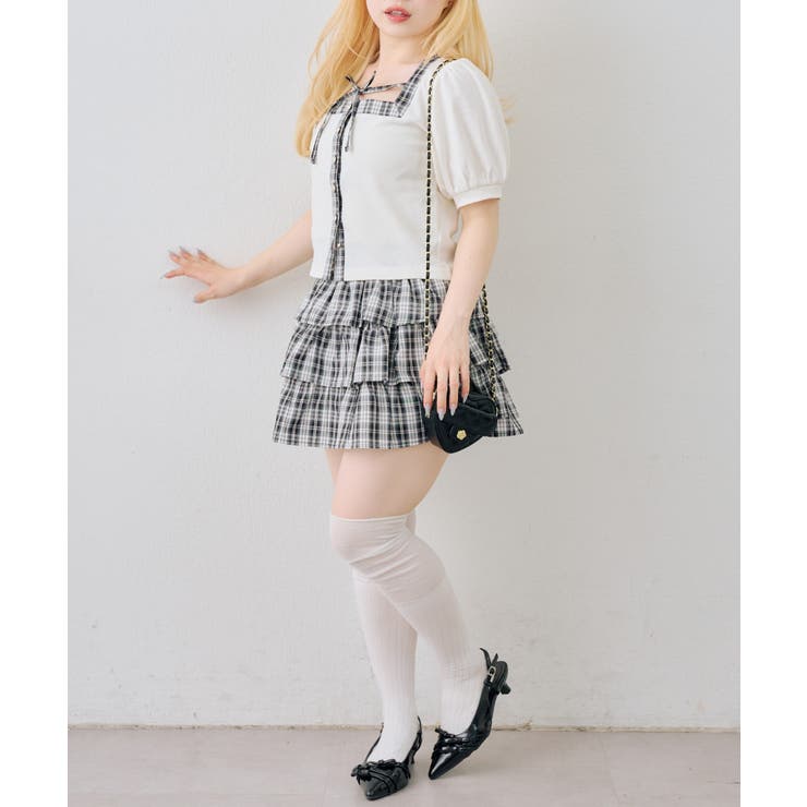 スクエアリボンセットアップ | NICE CLAUP / OLIVE des OLIVE　OUTLET | 詳細画像20 