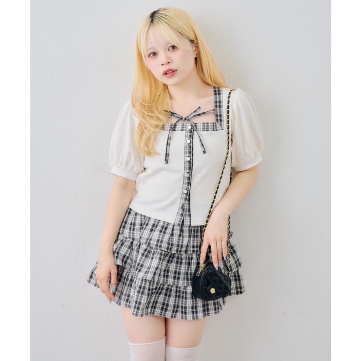 スクエアリボンセットアップ | NICE CLAUP / OLIVE des OLIVE　OUTLET | 詳細画像22 