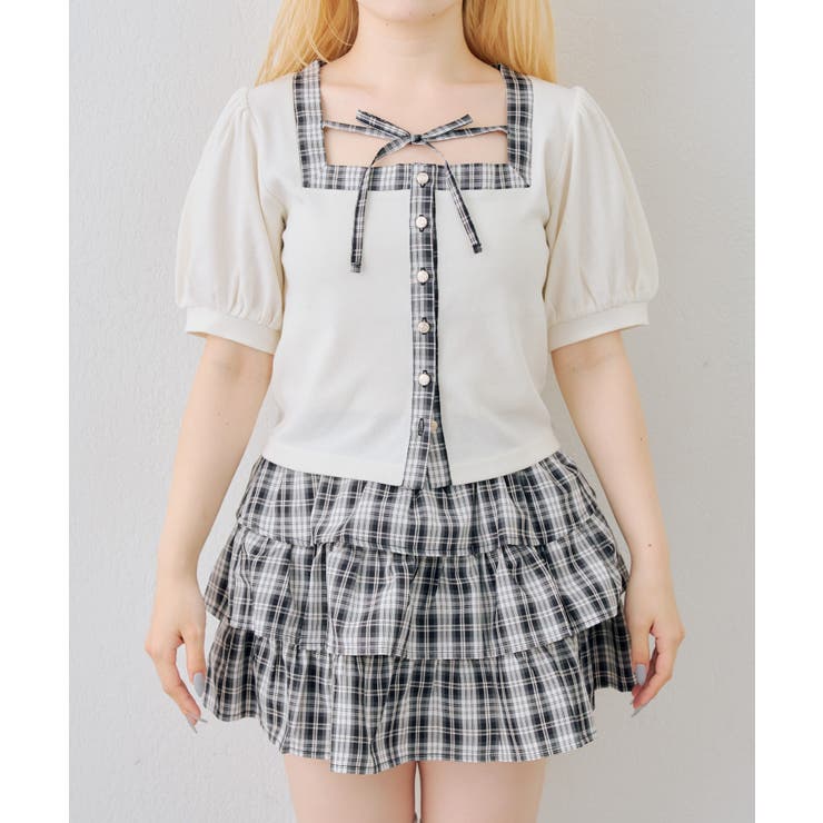 スクエアリボンセットアップ | NICE CLAUP / OLIVE des OLIVE　OUTLET | 詳細画像23 