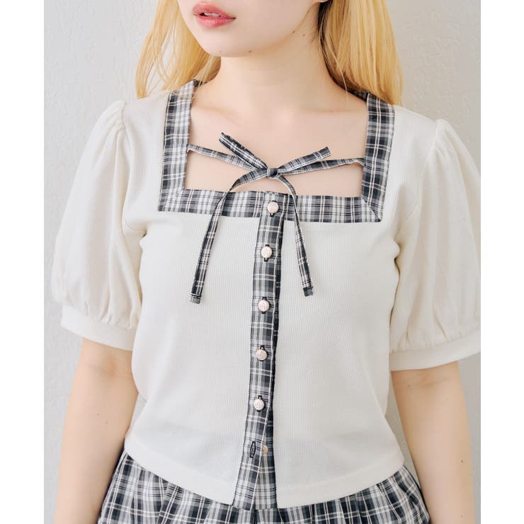 スクエアリボンセットアップ | NICE CLAUP / OLIVE des OLIVE　OUTLET | 詳細画像26 