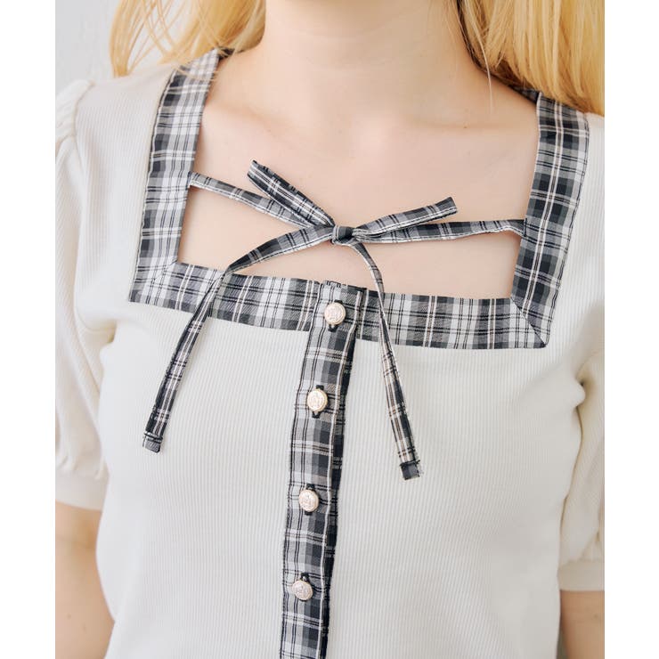 スクエアリボンセットアップ | NICE CLAUP / OLIVE des OLIVE　OUTLET | 詳細画像27 