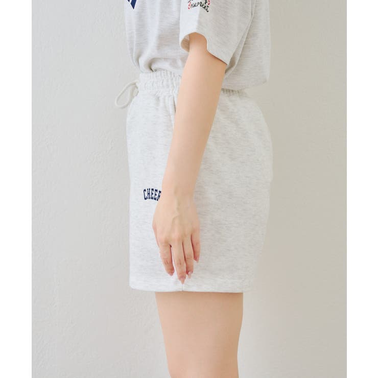 【セットアイテム】BIGロゴTシャツ+ショートパンツ | NICE CLAUP / OLIVE des OLIVE　OUTLET | 詳細画像23 