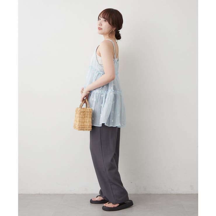 【レイヤードコーデに】サイドリボンキャミチュニック | NICE CLAUP / OLIVE des OLIVE　OUTLET | 詳細画像33 