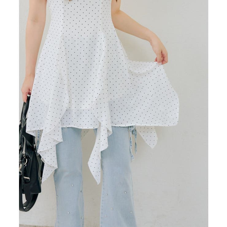 ラッフルイレヘムキャミワンピース | NICE CLAUP / OLIVE des OLIVE　OUTLET | 詳細画像5 