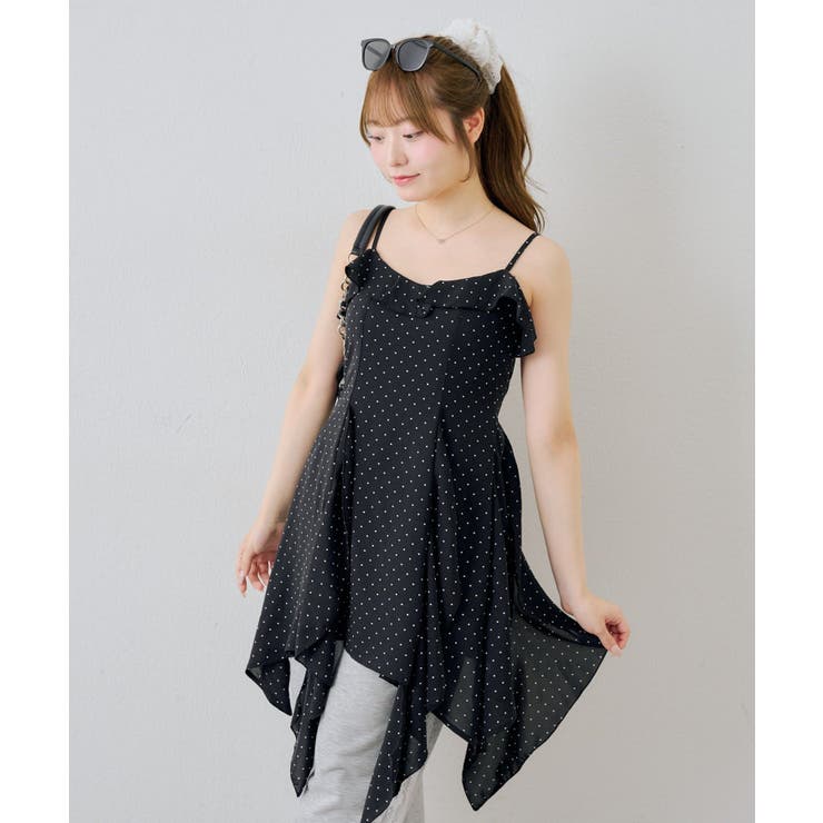 ラッフルイレヘムキャミワンピース | NICE CLAUP / OLIVE des OLIVE　OUTLET | 詳細画像12 
