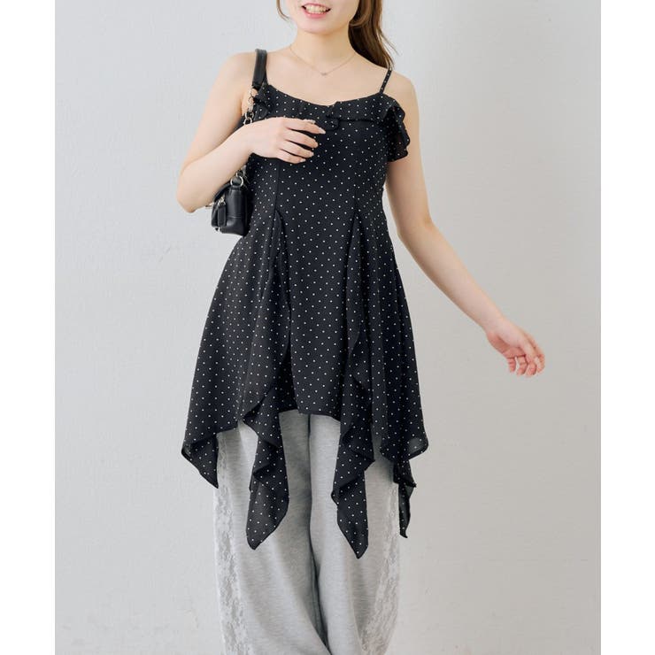 ラッフルイレヘムキャミワンピース | NICE CLAUP / OLIVE des OLIVE　OUTLET | 詳細画像13 