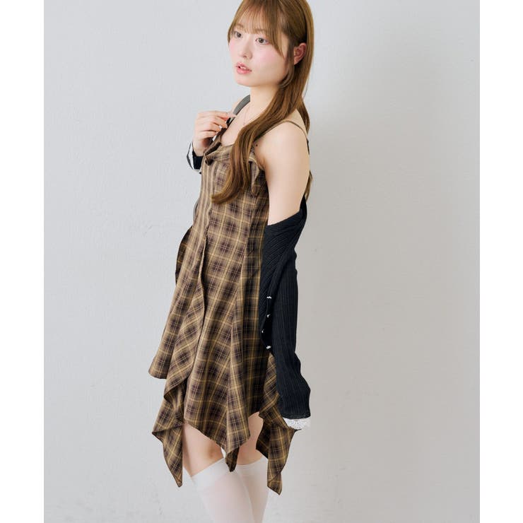 ラッフルイレヘムキャミワンピース | NICE CLAUP / OLIVE des OLIVE　OUTLET | 詳細画像18 
