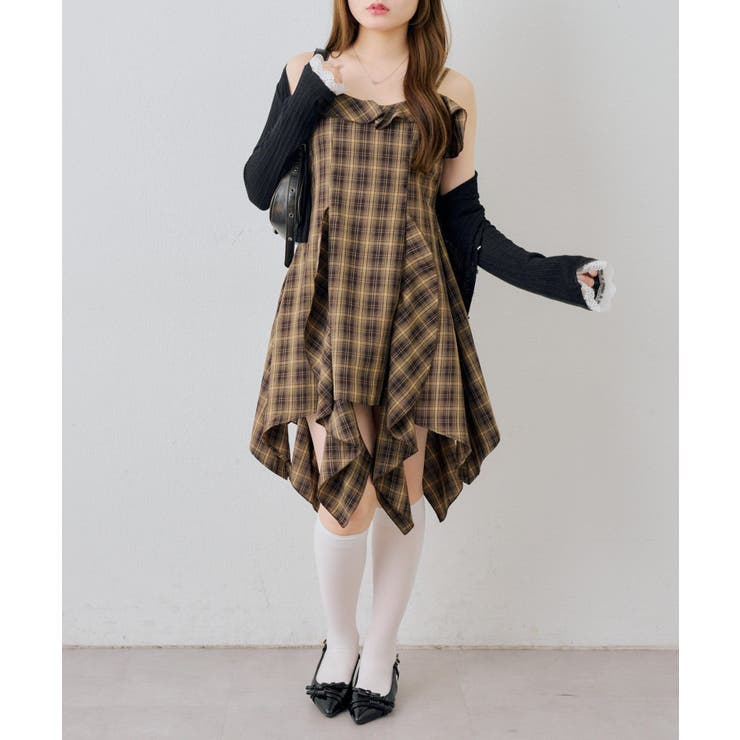 ラッフルイレヘムキャミワンピース | NICE CLAUP / OLIVE des OLIVE　OUTLET | 詳細画像20 