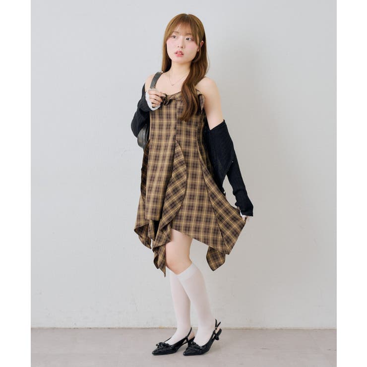 ラッフルイレヘムキャミワンピース | NICE CLAUP / OLIVE des OLIVE　OUTLET | 詳細画像21 