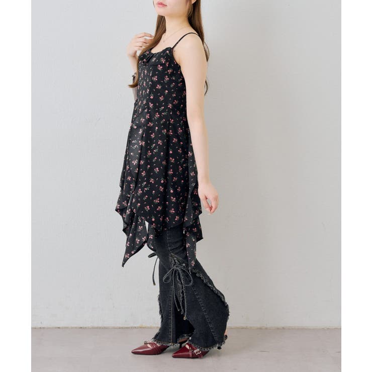 ラッフルイレヘムキャミワンピース | NICE CLAUP / OLIVE des OLIVE　OUTLET | 詳細画像31 