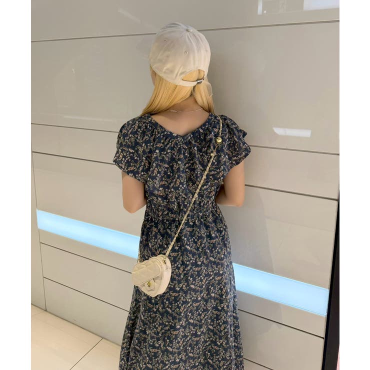 花柄フリルマーメイドワンピース | NICE CLAUP / OLIVE des OLIVE　OUTLET | 詳細画像13 