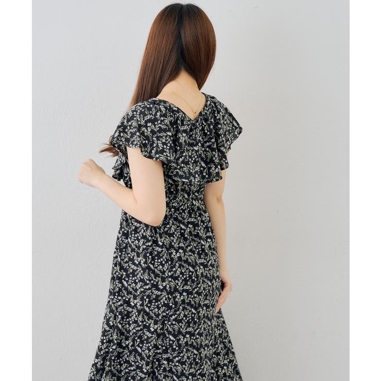 花柄フリルマーメイドワンピース | NICE CLAUP / OLIVE des OLIVE　OUTLET | 詳細画像26 