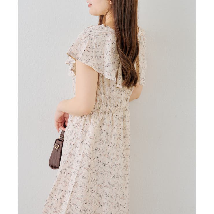 花柄フリルマーメイドワンピース | NICE CLAUP / OLIVE des OLIVE　OUTLET | 詳細画像36 
