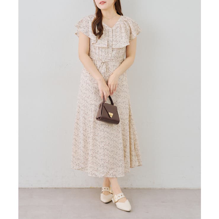 花柄フリルマーメイドワンピース | NICE CLAUP / OLIVE des OLIVE　OUTLET | 詳細画像42 