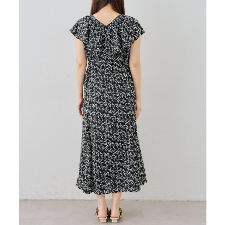 花柄フリルマーメイドワンピース | NICE CLAUP / OLIVE des OLIVE　OUTLET | 詳細画像48 
