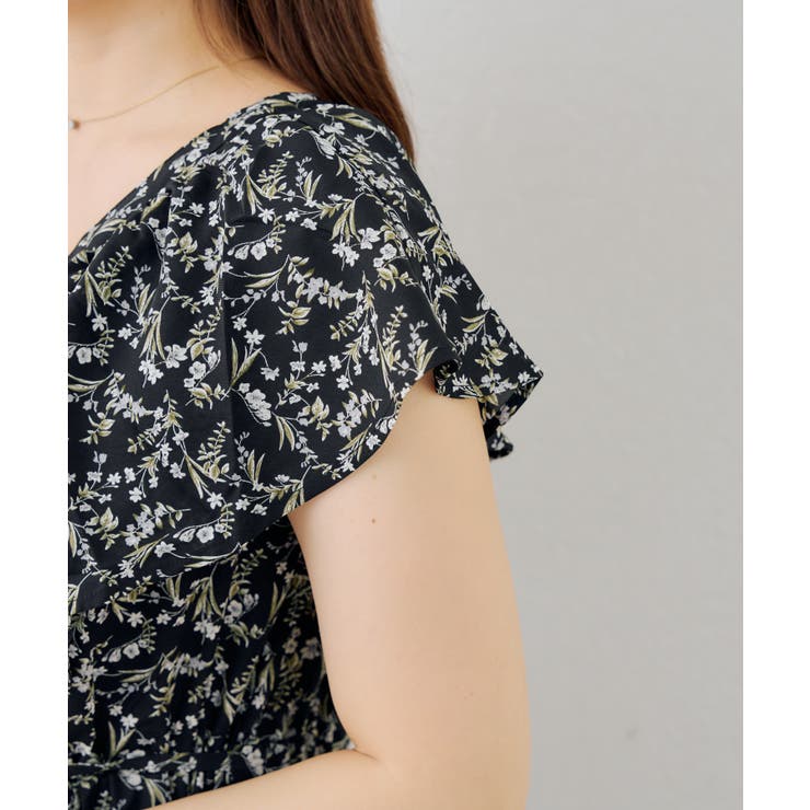 花柄フリルマーメイドワンピース | NICE CLAUP / OLIVE des OLIVE　OUTLET | 詳細画像50 