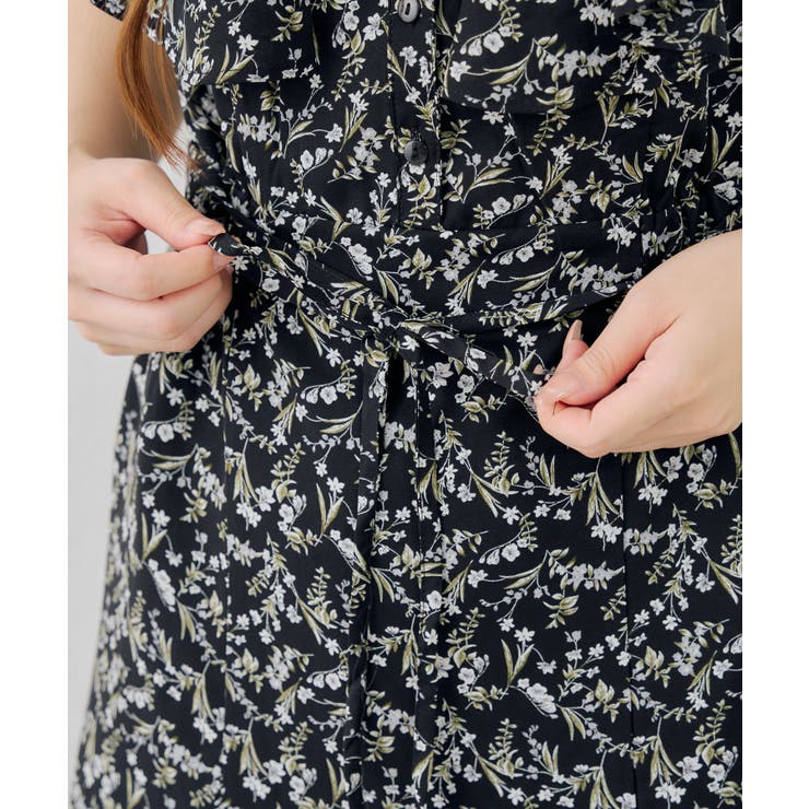 花柄フリルマーメイドワンピース | NICE CLAUP / OLIVE des OLIVE　OUTLET | 詳細画像54 