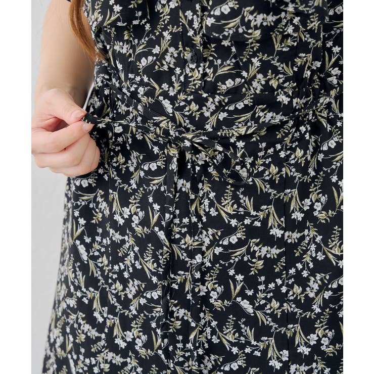 花柄フリルマーメイドワンピース | NICE CLAUP / OLIVE des OLIVE　OUTLET | 詳細画像55 