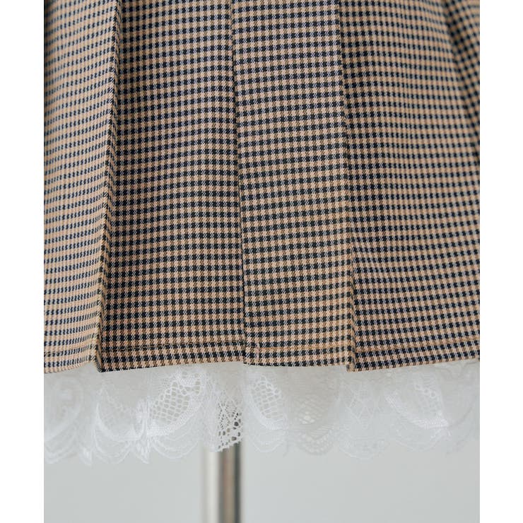 【セットアップ対応可】裾レースプリーツスカート | NICE CLAUP / OLIVE des OLIVE　OUTLET | 詳細画像5 