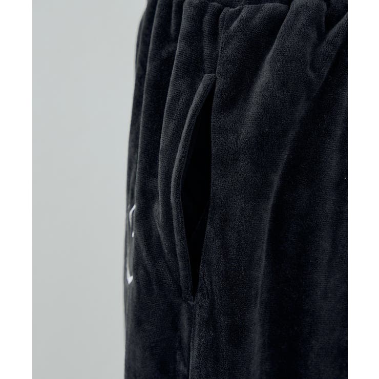 【セットアップ対応可】ベロアフレアーイージパンツ | NICE CLAUP / OLIVE des OLIVE　OUTLET | 詳細画像4 