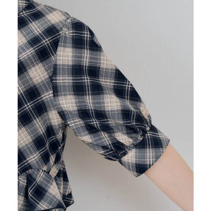 裾フリルペプラムブラウス | NICE CLAUP / OLIVE des OLIVE　OUTLET | 詳細画像16 