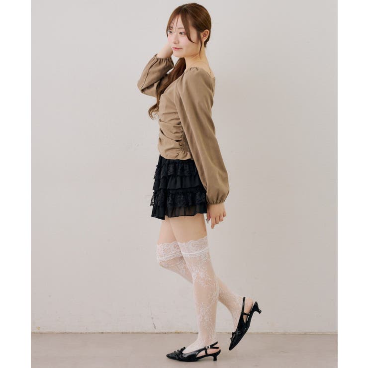 アソートダブルジップシャツ | NICE CLAUP / OLIVE des OLIVE　OUTLET | 詳細画像6 