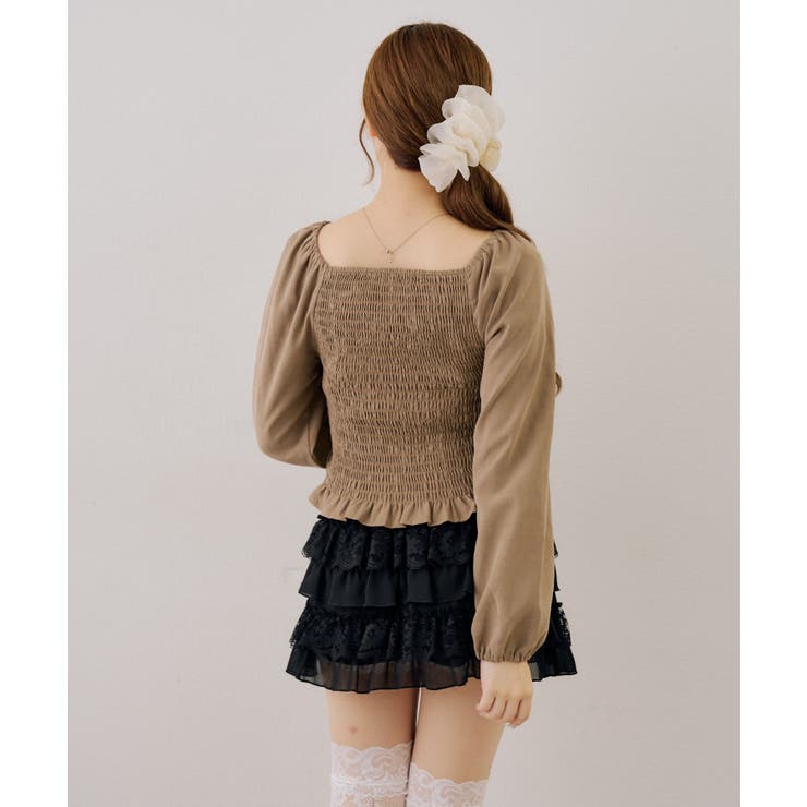 アソートダブルジップシャツ | NICE CLAUP / OLIVE des OLIVE　OUTLET | 詳細画像10 