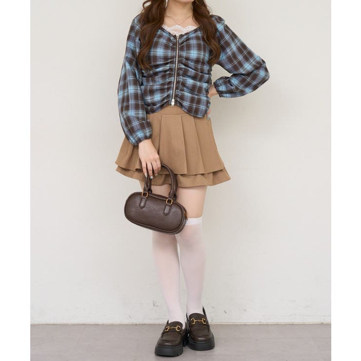 アソートダブルジップシャツ | NICE CLAUP / OLIVE des OLIVE　OUTLET | 詳細画像30 
