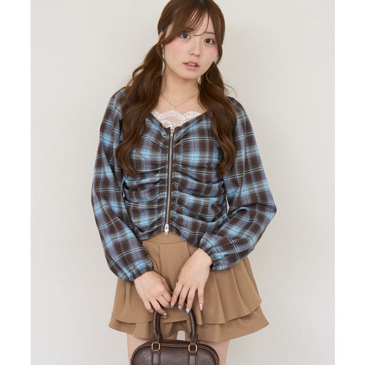 アソートダブルジップシャツ | NICE CLAUP / OLIVE des OLIVE　OUTLET | 詳細画像35 