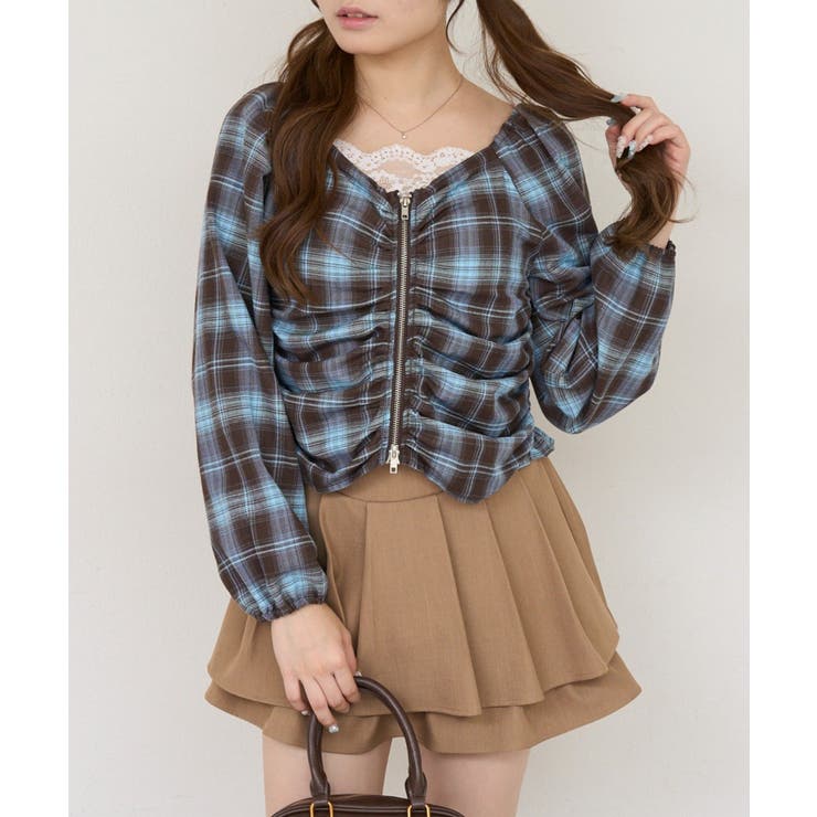 アソートダブルジップシャツ | NICE CLAUP / OLIVE des OLIVE　OUTLET | 詳細画像36 